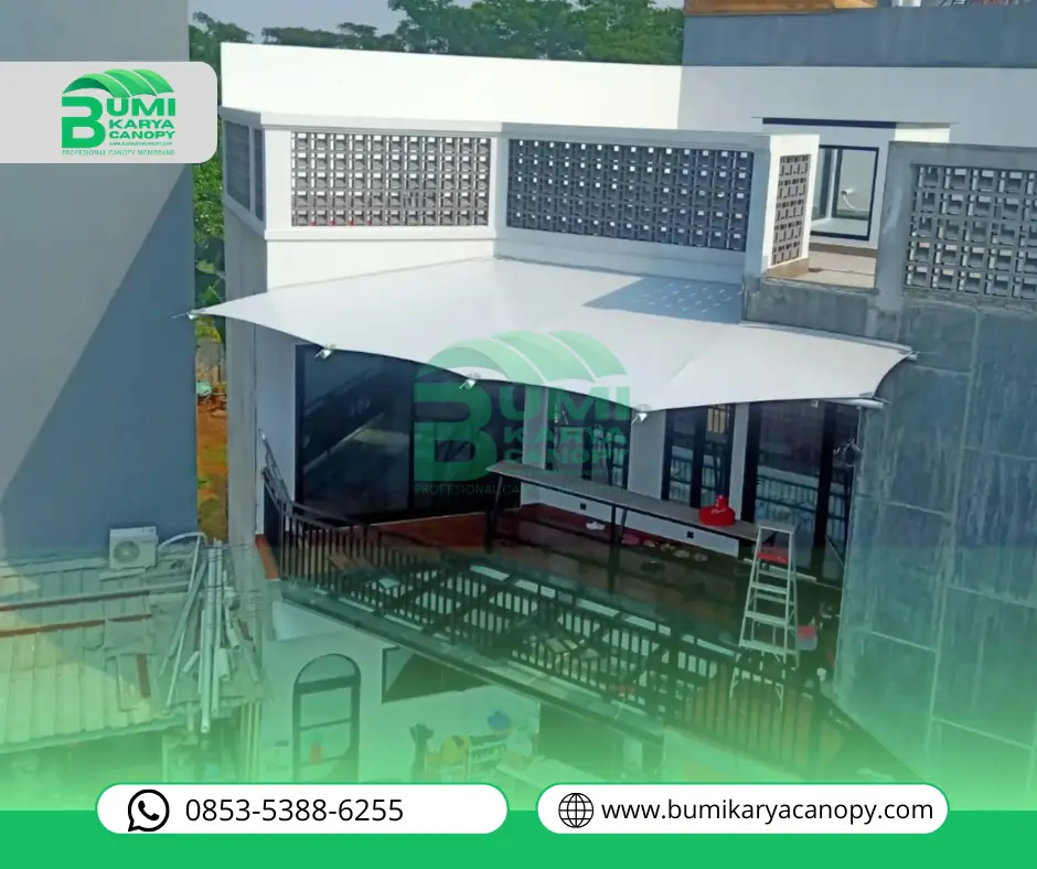 Keunggulan kanopi membran modern untuk bisnis